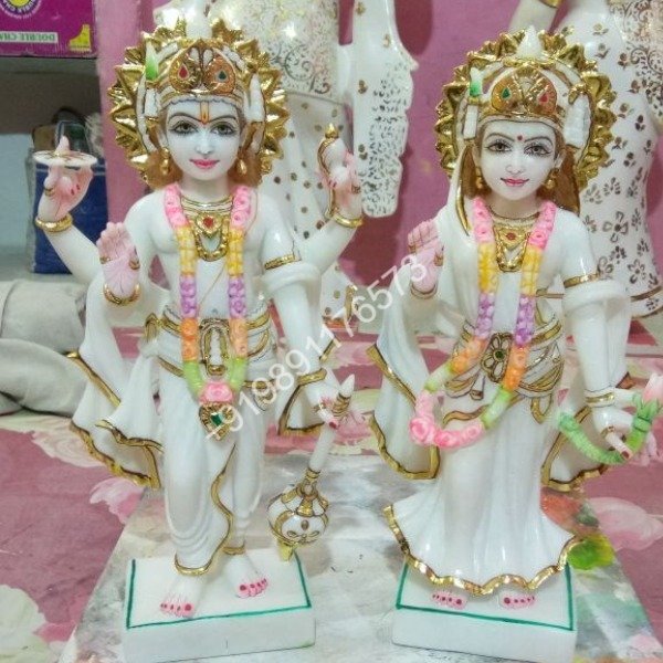 Laxmi Narayan Marble Murti